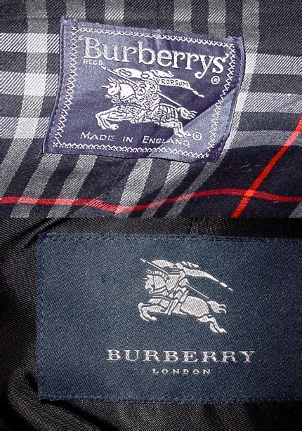 burberry clothing label|authentic Burberry polo labels.